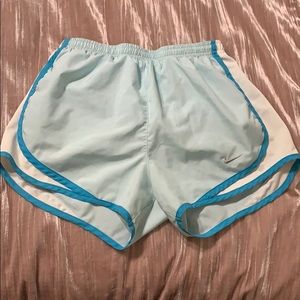 light blue contrast nike shorts